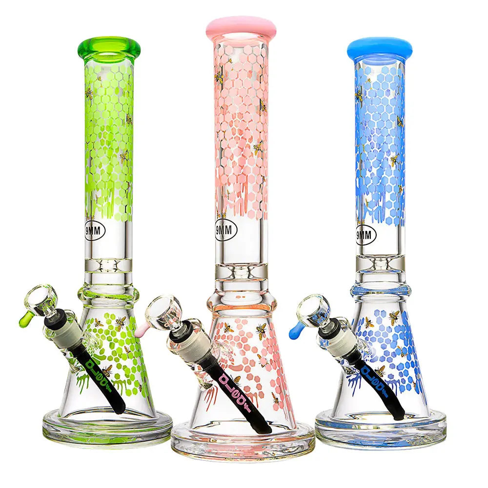 Aleaf The Honeycomb Beaker Water Pipe -16"/14Mm F 1
