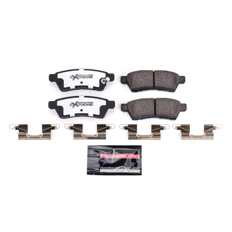 Power Stop 05-19 Nissan Frontier Rear Z36 Truck & Tow Brake Pads W/Hardware 1