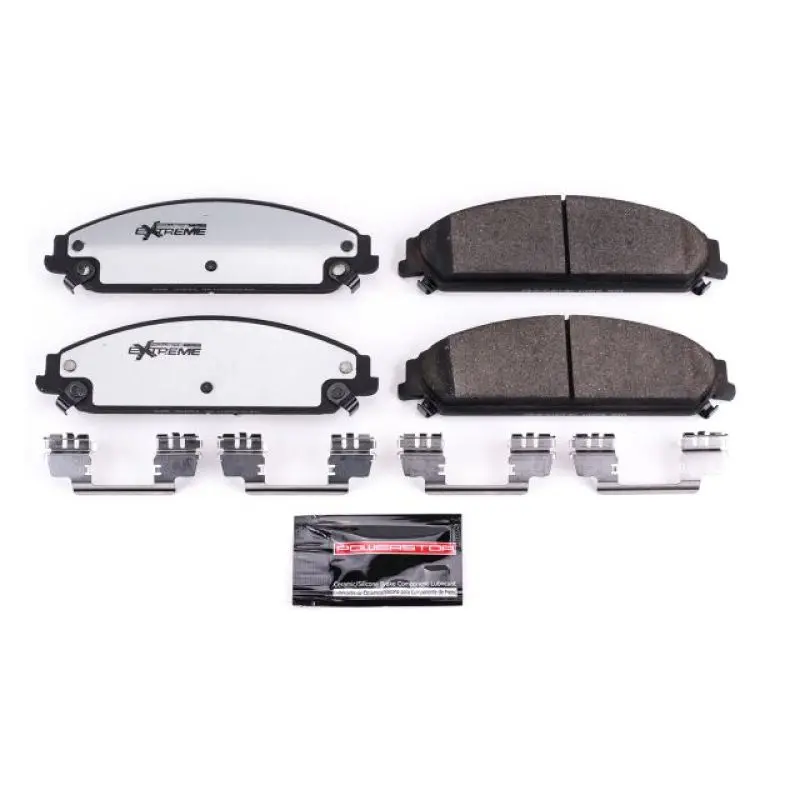 Power Stop 13-14 Chrysler 200 Front Z26 Extreme Street Brake Pads W/Hardware 1