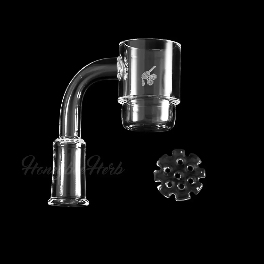 Honey Disc Deep Dish Quartz Banger - 90° Degree | Yl 6