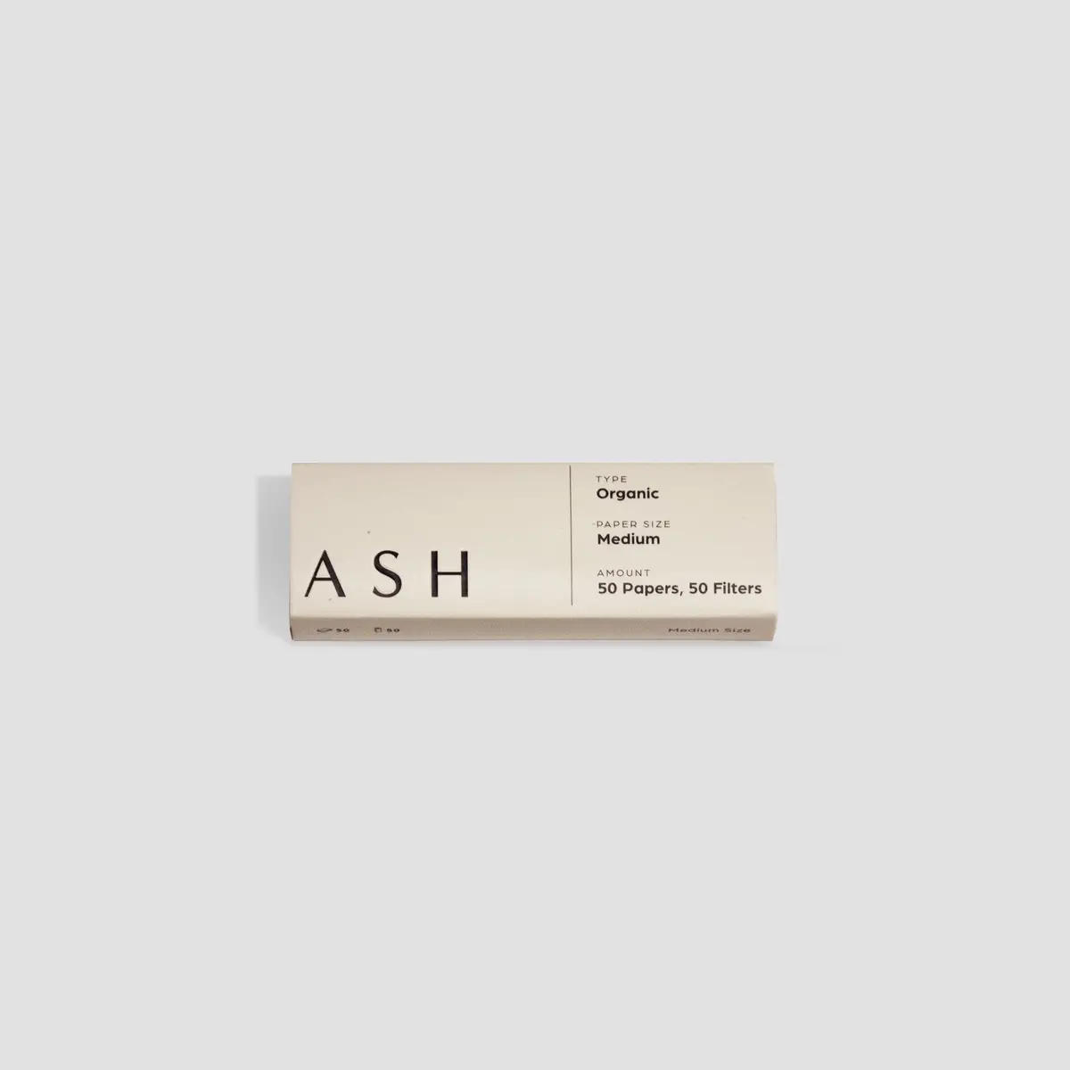 Ash Rolling Paper | Medium | Organic 1