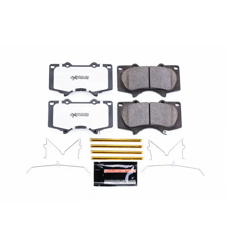 Power Stop 10-19 Toyota 4Runner Front Z36 Truck & Tow Brake Pads W/Hardware 1