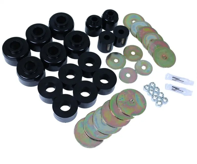 Energy Suspension 03-09 Toyota 4Runner/Gx470 / 07-14 Fj Cruiser Black Body Mount Bushing Set 1