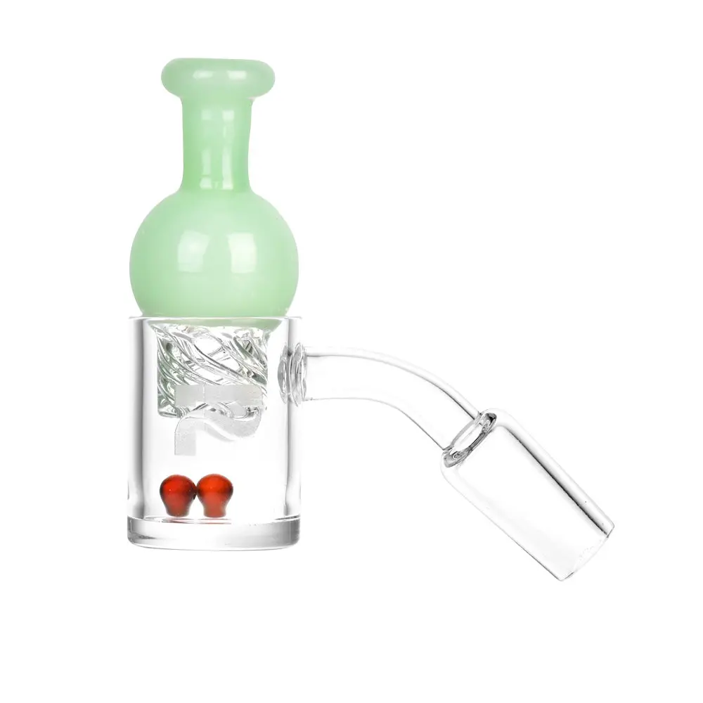 Pulsar Quartz Banger W/ Helix Carb Cap 4