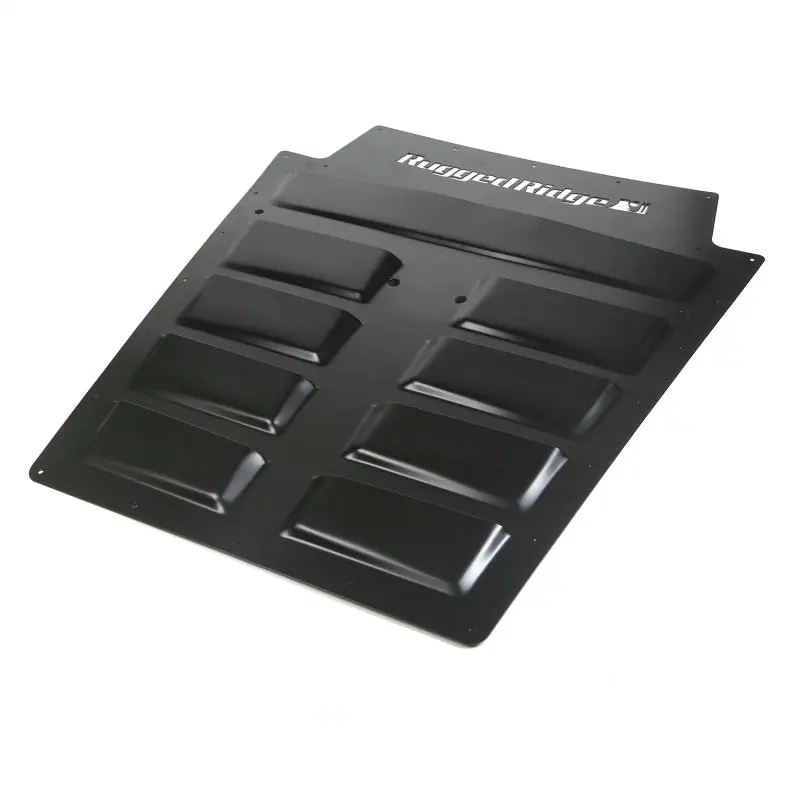 Rugged Ridge Hood Vent Insert Black 07-18 Jeep Wrangler Jk 1