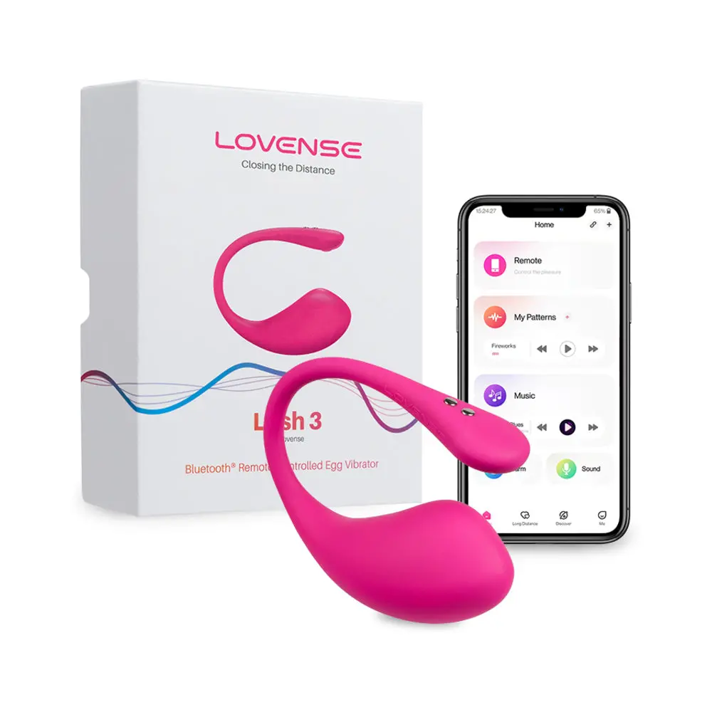 Lovense Lush 3 Bluetooth Remote-Controlled Egg Vibrator 1