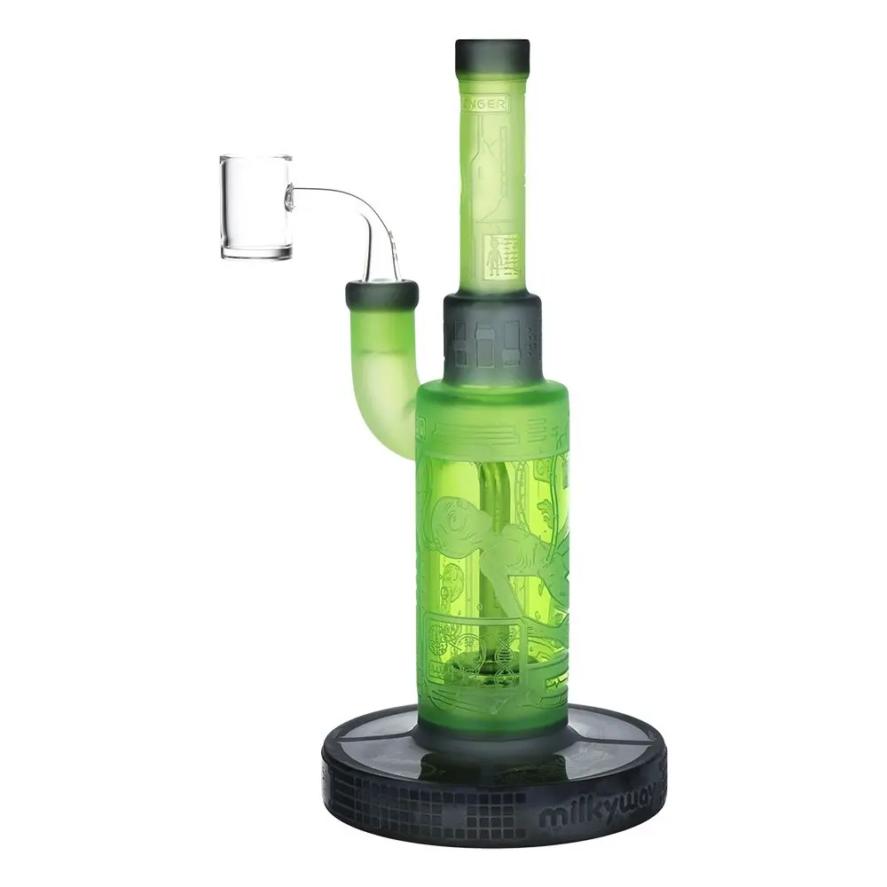 Milkyway Glass Area 51 Dab Rig - 10" / 14Mm F / Slime 1