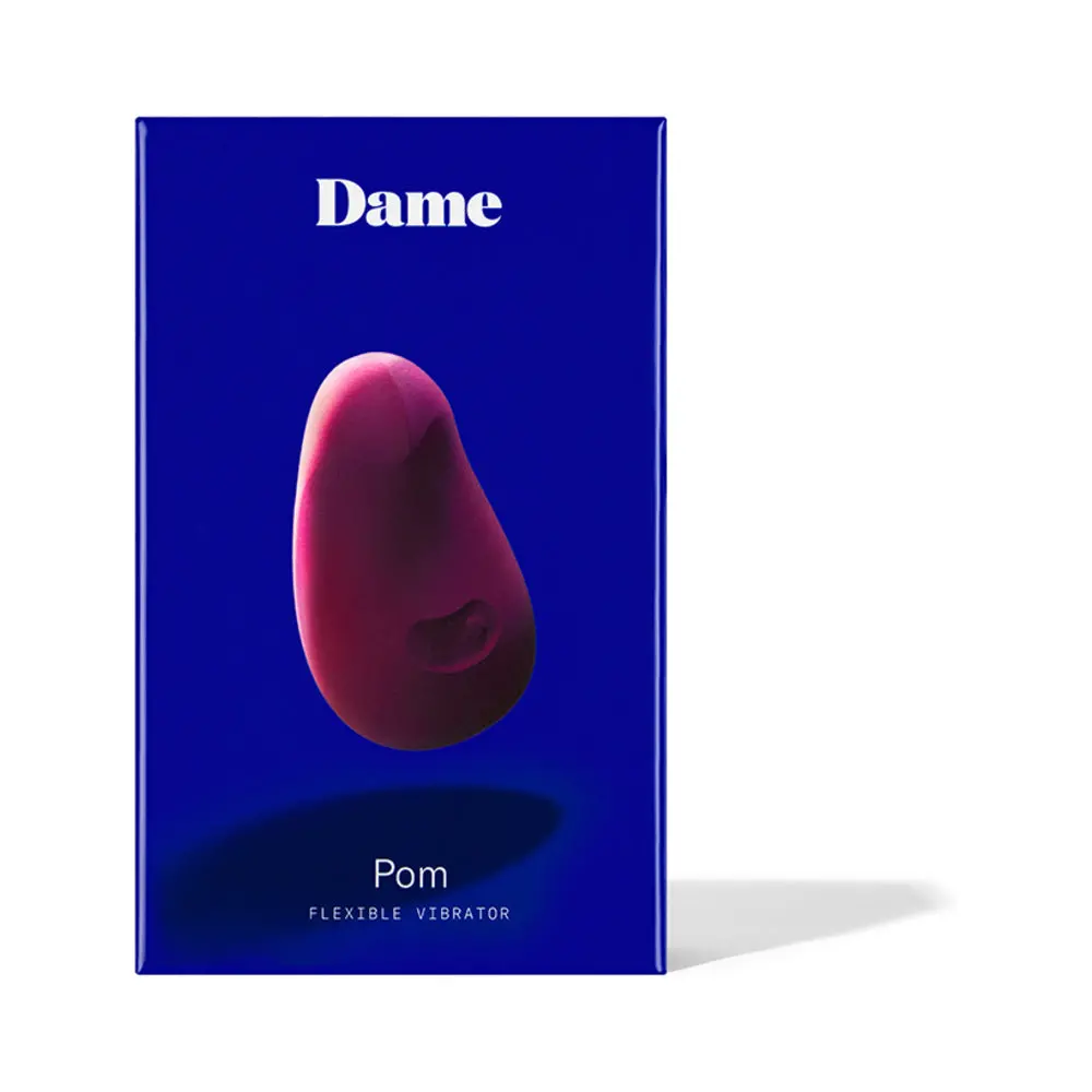 Dame Pom Flexible Vibrator Plum 1