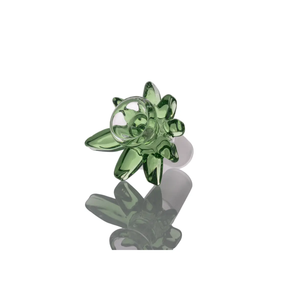 Heady Hemp Leaf Male Joint  14Mm & 18Mm Bowl 1