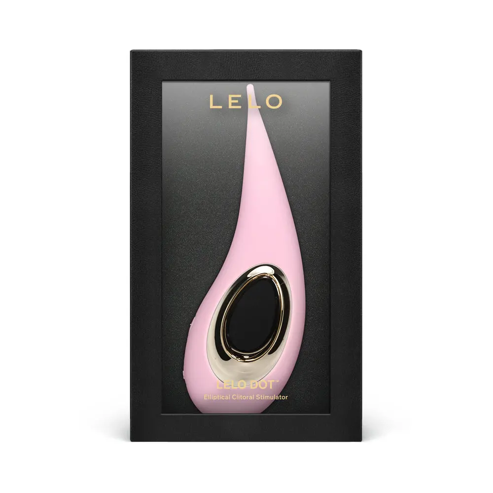 Lelo Dot Elliptical Clitoral Stimulator Pink 1
