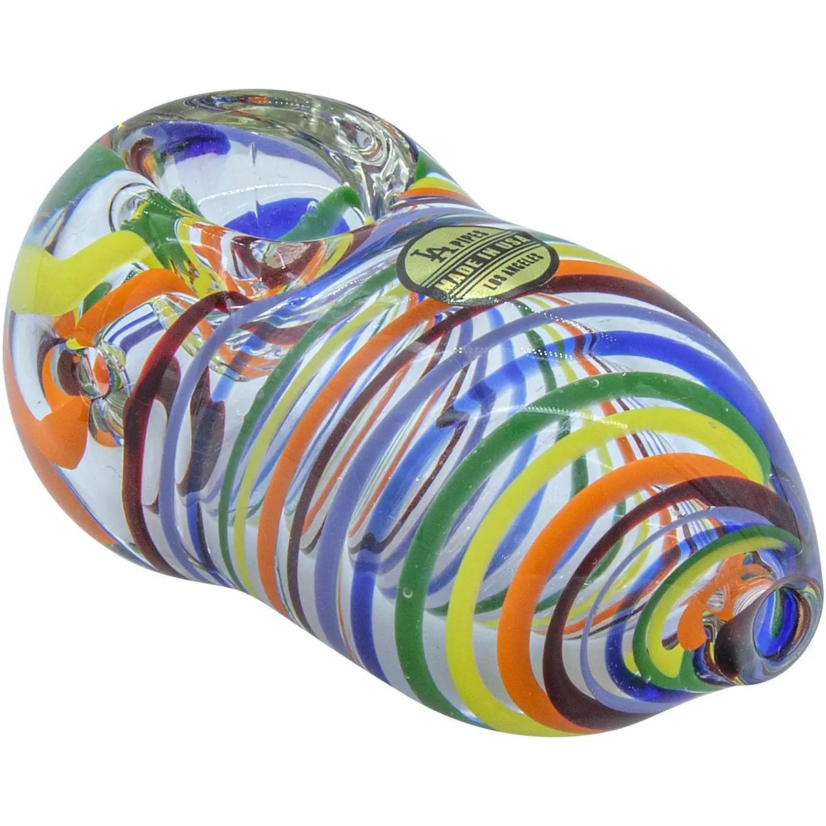 Easter Egg Rainbow Swirl Heavy Egg-Shaped Pipe 1
