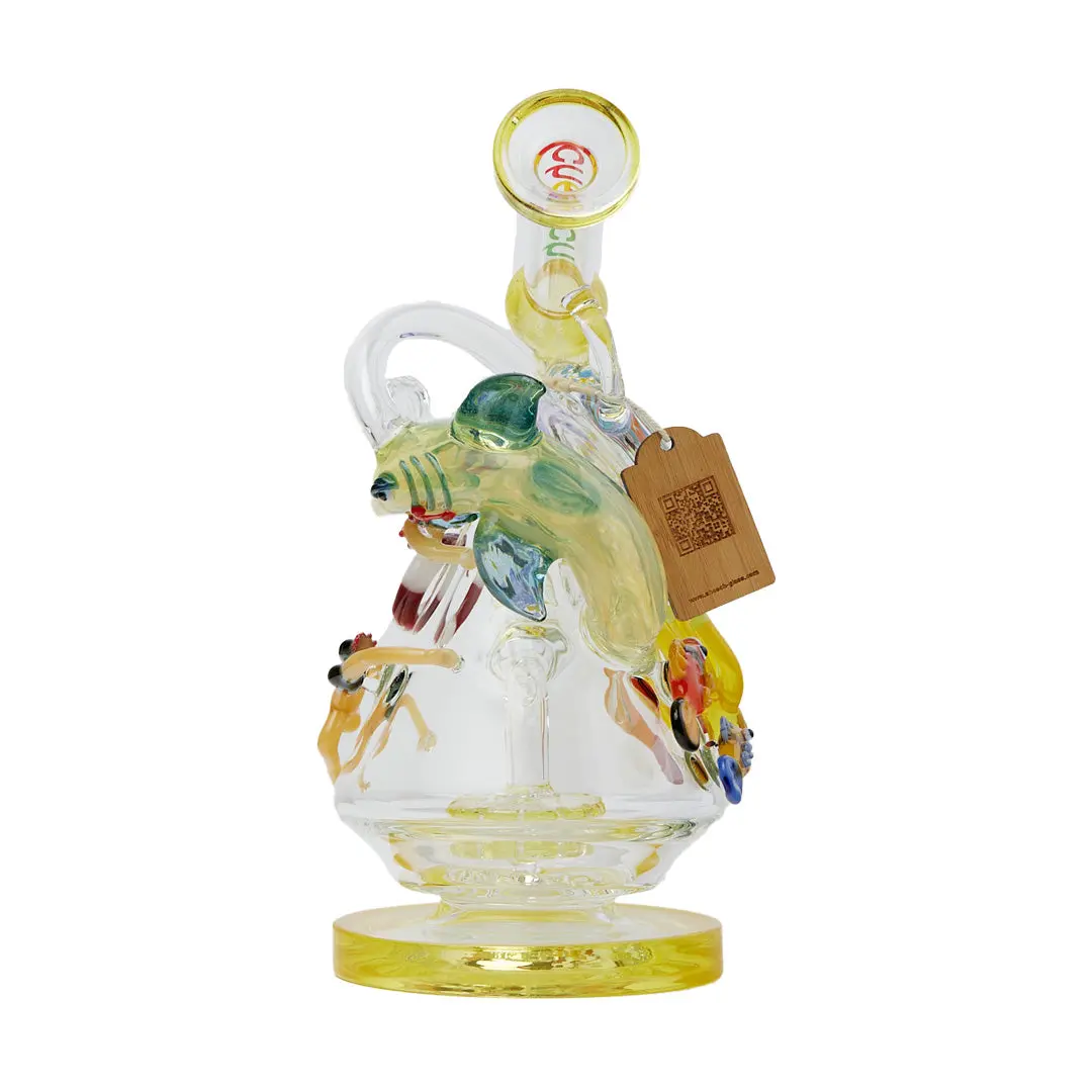 Cheech Glass 10.5" Shark Attack Rig 1