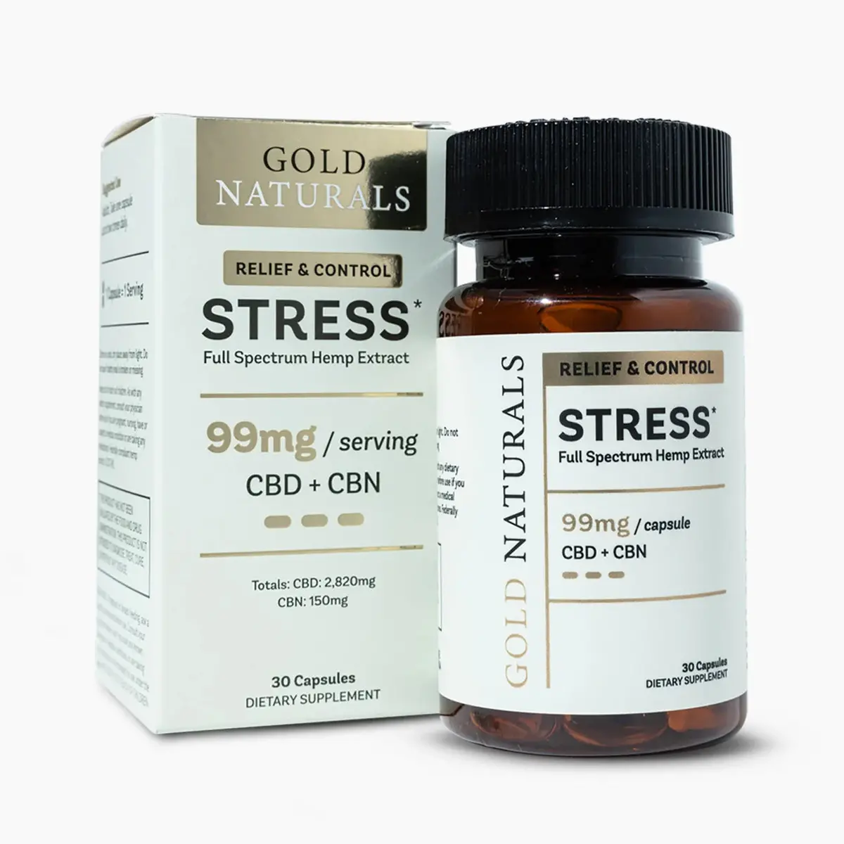 Gold Naturals Stress Relief Soft Gels 5