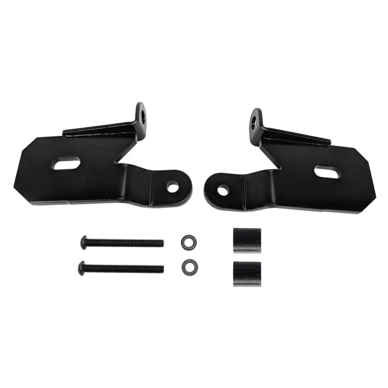 Kc Hilites 18-19 Jeep Wrangler Jl A-Pillar Light Mount Bracket Set (Pair) - Black 1