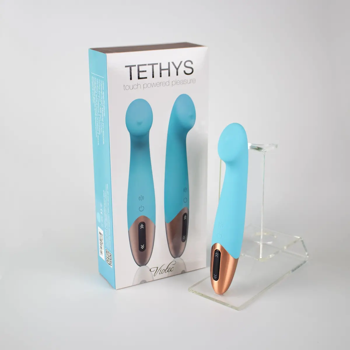 Tethys Touch Panel G-Spot Vibrator Blue 1