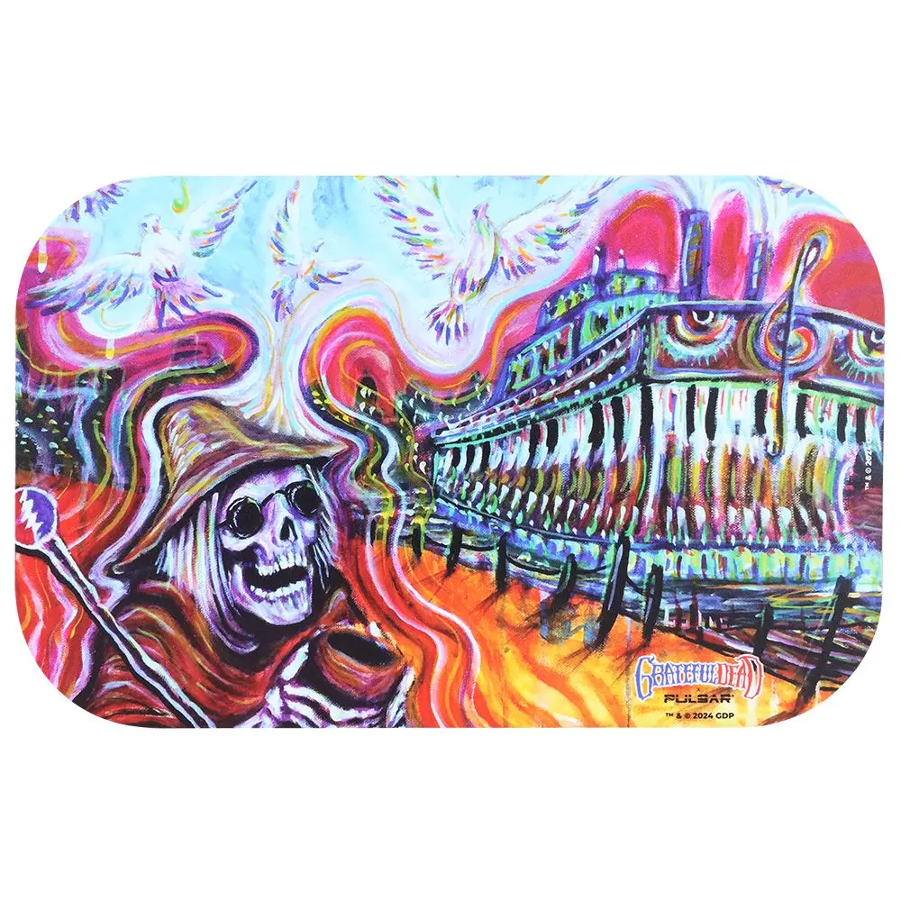 Grateful Dead X Pulsar Magnetic Rolling Tray Lid - Steamboat / 11" X 7" 1