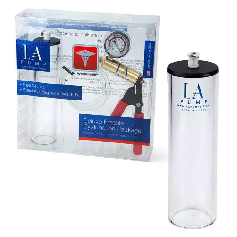 La Pump Deluxe Erectile Dysfunction Package 2 X 9In, Packaged 1