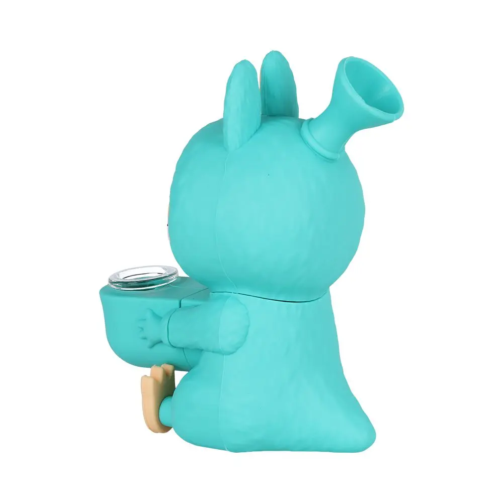 4Ct Bundle - Funny Animal Silicone Water Pipe - 5.5" / Assorted Colors 2