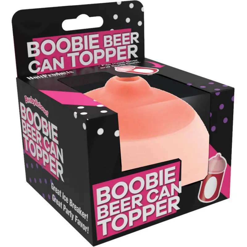Boobie Beer Can Topper 1