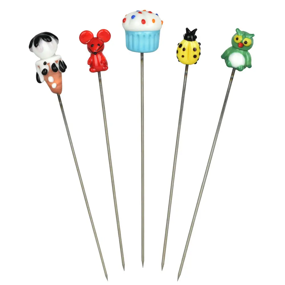 Glass Hairpin/Poker Version 2 - 5"/ 50Pcs 1