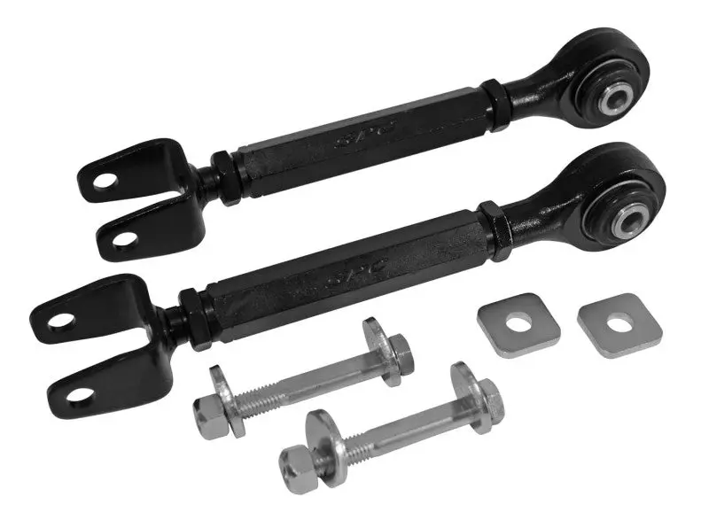 Spc Performance 09+ Nissan 370Z / 08-13 Infiniti G37 Rear Adjstbl Camber Arms W/Toe Cams&Lock Plates 1