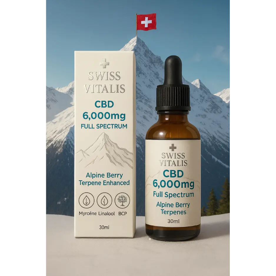 Swiss Vitalis Cbd 6000Mg – Full Spectrum Alpine Terpenes 1