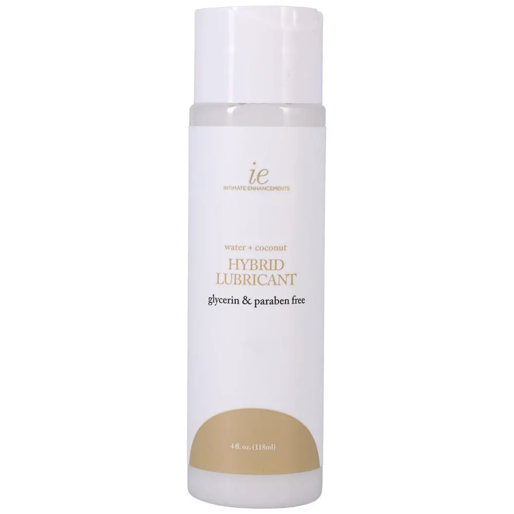 Intimate Enhancements Water & Coconut Hybrid Lubricant 4 Oz. 1