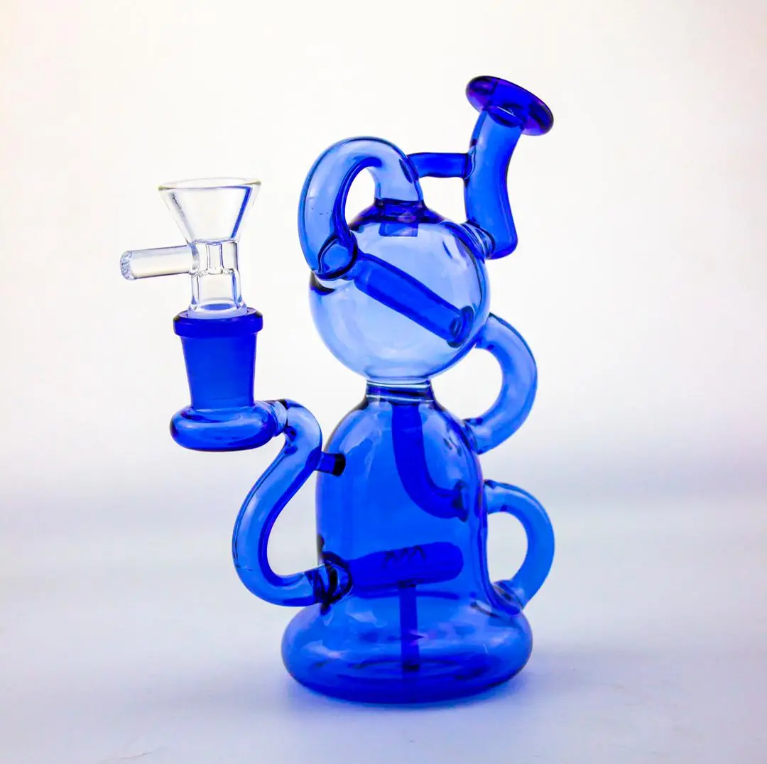 Recycler Style Mini Water Pipe 2.7" 1