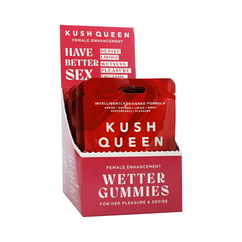 Kush Queen Wetter Gummies Female Enhancement 12-Piece Display 1