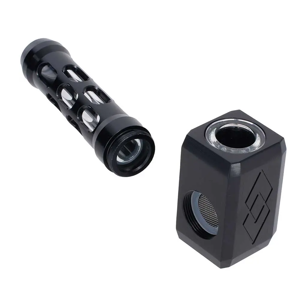 Hammer Aluminium Glass Pipe 2