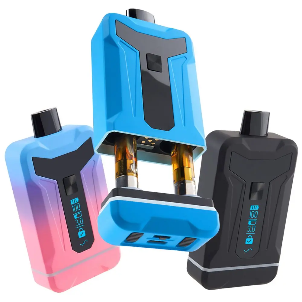 Ooze Duet Dual Cart Variable Voltage 510 Vape Battery | 650Mah 1