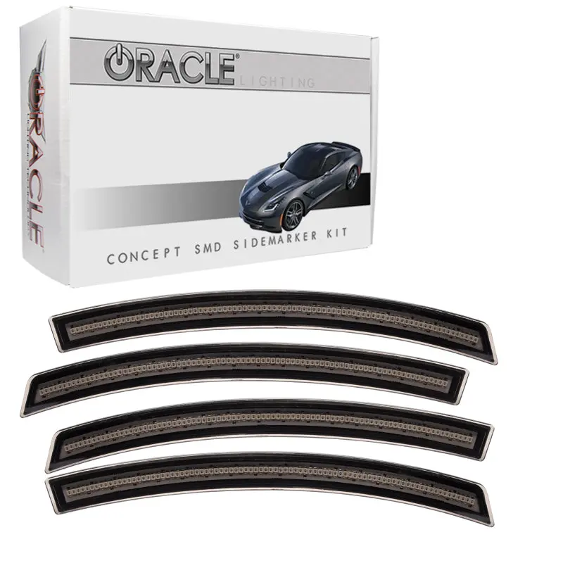Oracle Chevrolet Corvette C7 Concept Sidemarker Set - Tinted - No Paint See Warranty 1
