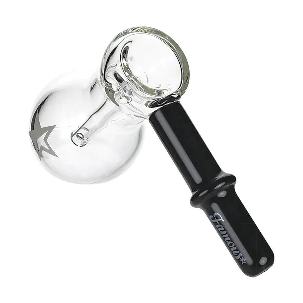 Famous X 6In Black Hammer Bubbler 1