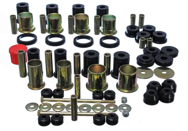 Energy Suspension 89-92 Chevrolet Camaro Black Hyper-Flex Master Bushing Set 1