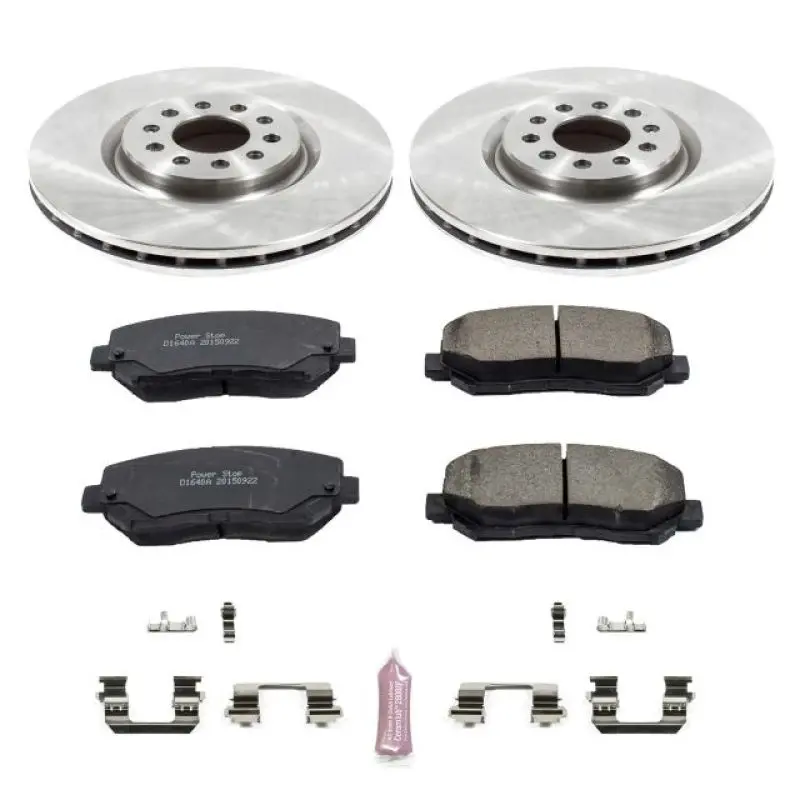 Power Stop 15-17 Chrysler 200 Front Autospecialty Brake Kit 1