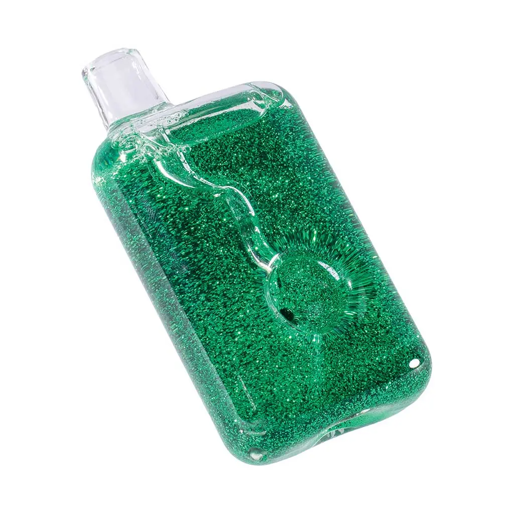 Liquid Glitter Square Hand Pipe 2
