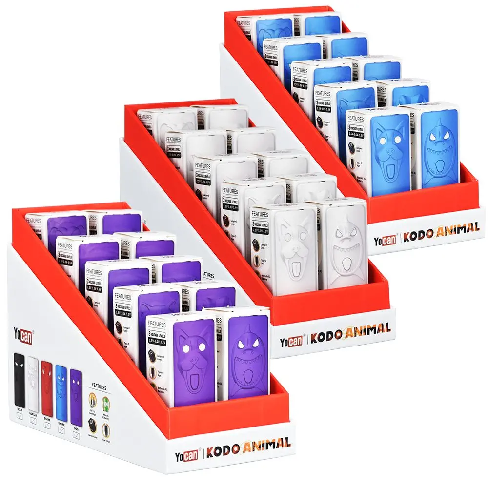 Yocan Kodo Variable Voltage 510 Cart Vape Battery |  900Mah 10Ct 1