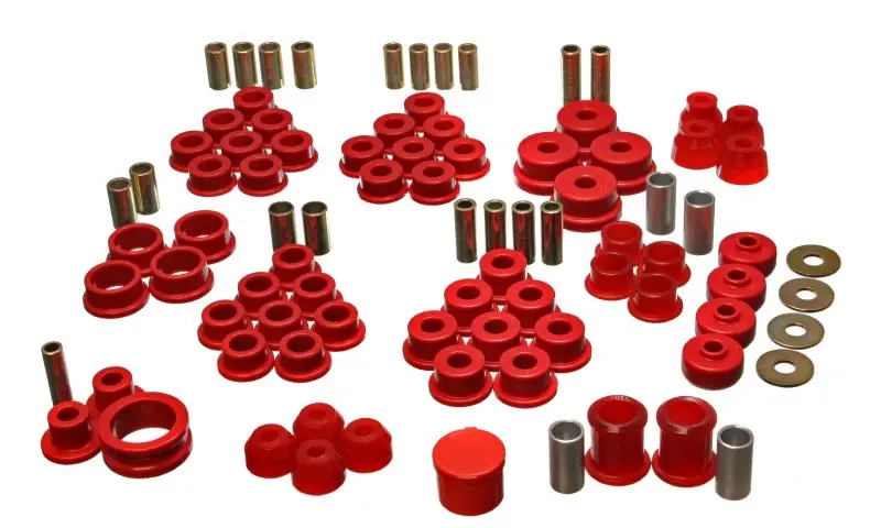 Energy Suspension 84-95 Chevrolet Corvette Red Hyper-Flex Master Bushing Set 1