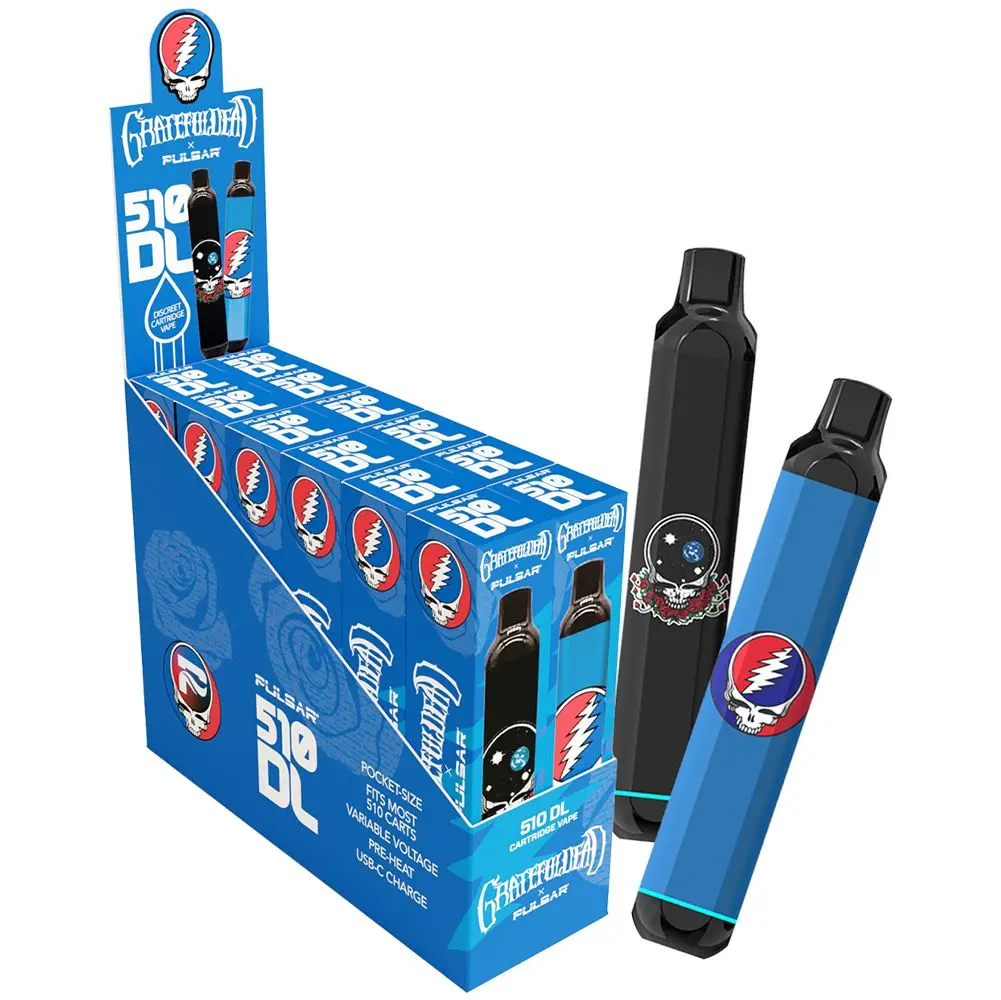 Grateful Dead X Pulsar 510 Dl Auto-Draw Variable Voltage Vape Pen | 320Mah 1