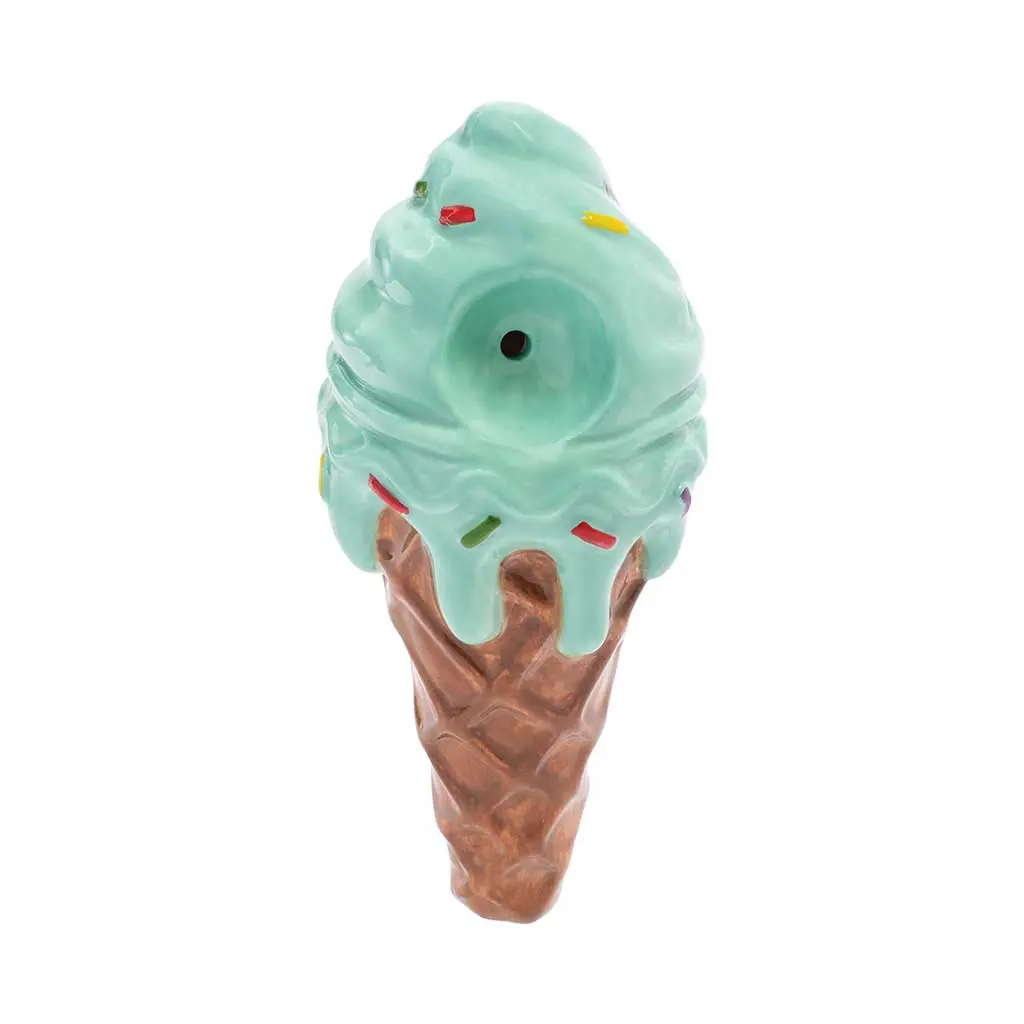 Ice Cream Ceramic Pipe - Wacky Bowlz 1