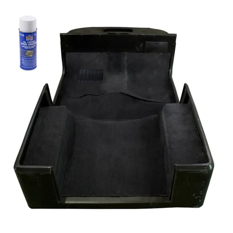 Rugged Ridge Deluxe Carpet Kit W/ Adhesive Black 97-06Tj 1