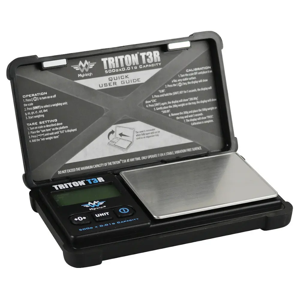 Myweigh Triton T3r Digital Scale | 500G X 0.01G 1