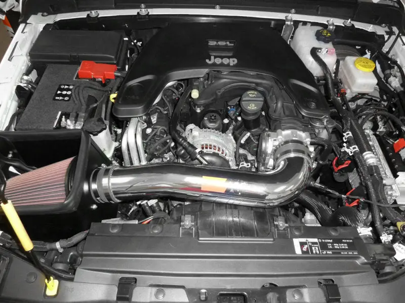 K&N 2018 Jeep Wrangler Jl V6-3.6L High Flow Performance Kit 2