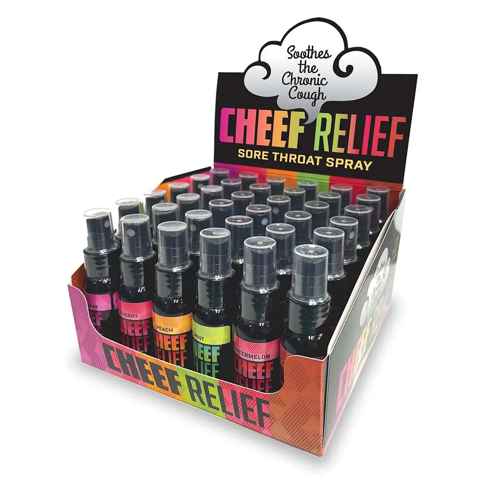 Cheef Relief Throat Spray 36-Piece 1