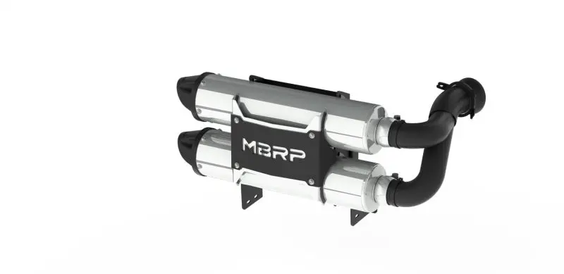 Mbrp 17-19 Can-Am Maverick X3 Dual Slip-On Performance Series Exhaust 1