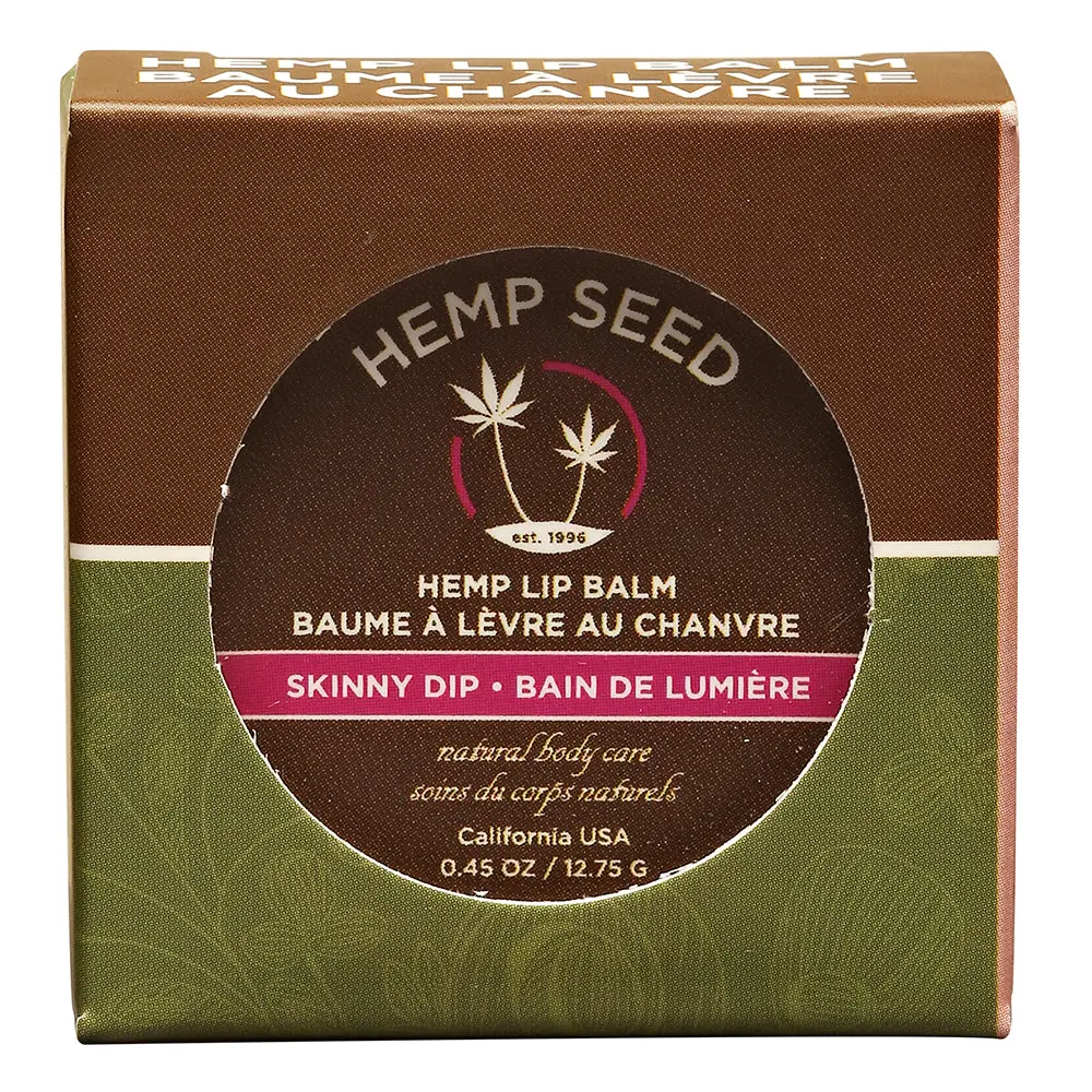 Earthly Body Hemp Lip Pot Skinny Dip 1