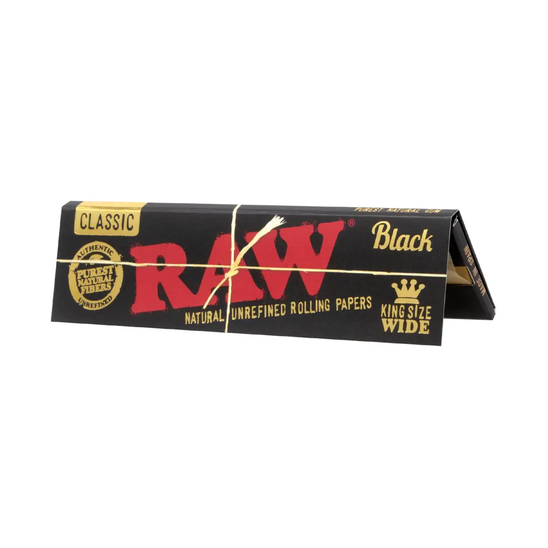 Raw Classic Black Rolling Papers 3