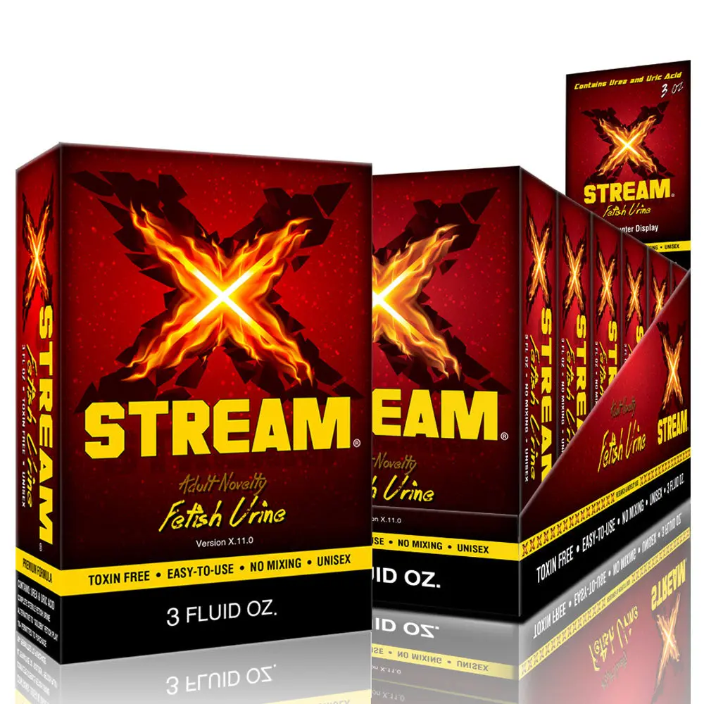 Xstream Fetish Urine Kit - 3Oz  6Pcs 1