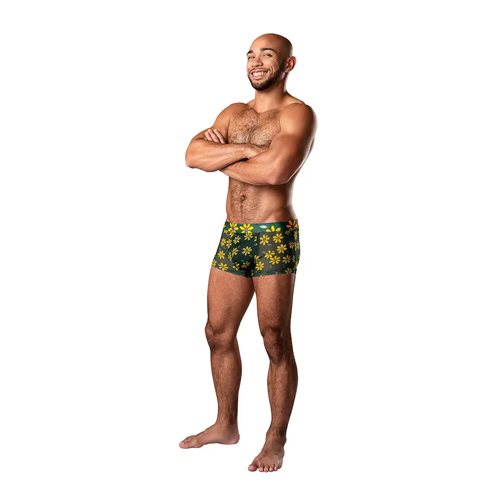 Male Power Petal Power Pouch Short Daisy Print S 2