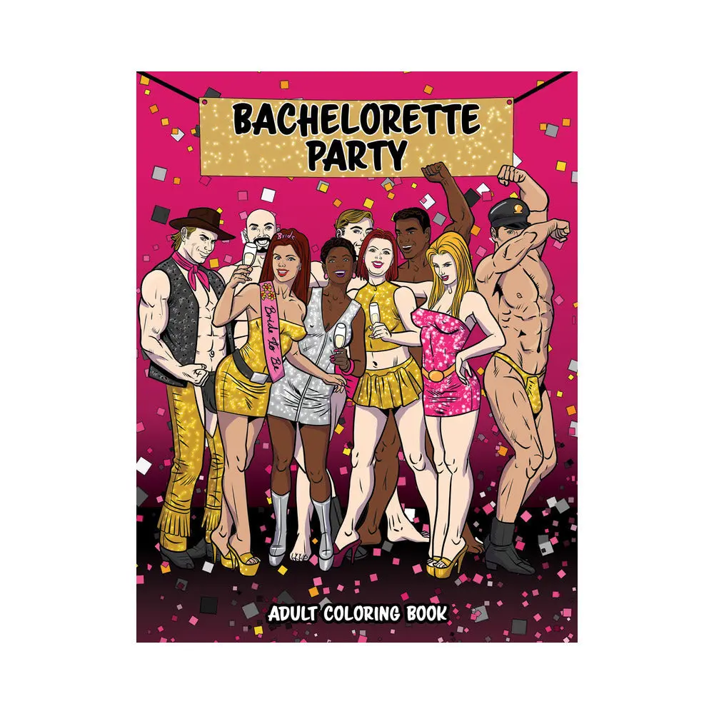 Bachelorette Party Coloring Book 1